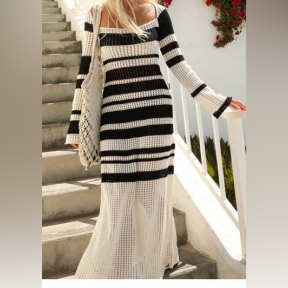 Crochet Maxi Dress